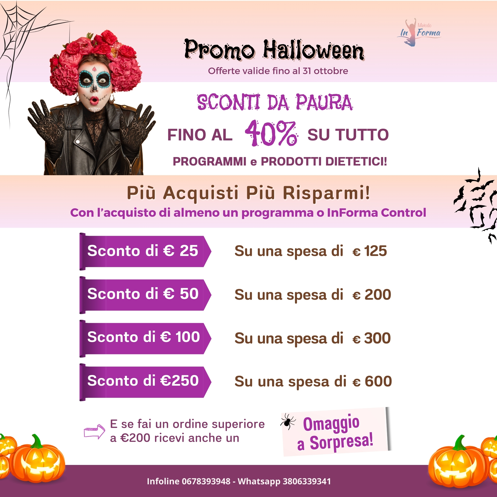 Promo Halloween | Metodo InForma