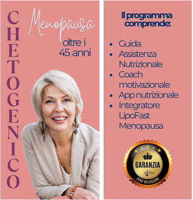 Programmi Dimagrimento - Scegli il tuo programma - Chetogenico - Menopausa | Metodo InForma