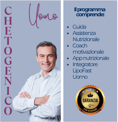Programmi Dimagrimento - Scegli il tuo programma - Chetogenico - Uomo | Metodo InForma