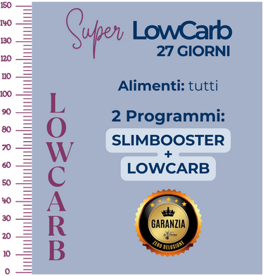 Programmi Dimagrimento - Scegli il tuo programma - LowCarb - Super LowCarb | Metodo InForma