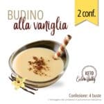 Budino alla vaniglia 2 PEZZI