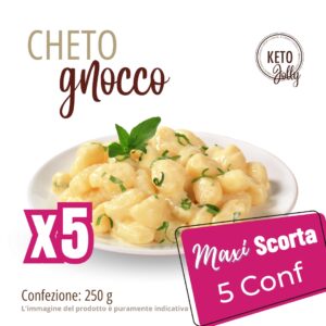 Cheto Gnocco MaxiScorta 5pz | Metodo InForma