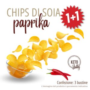 Chips di soia Paprika 1+1 | Metodo InForma