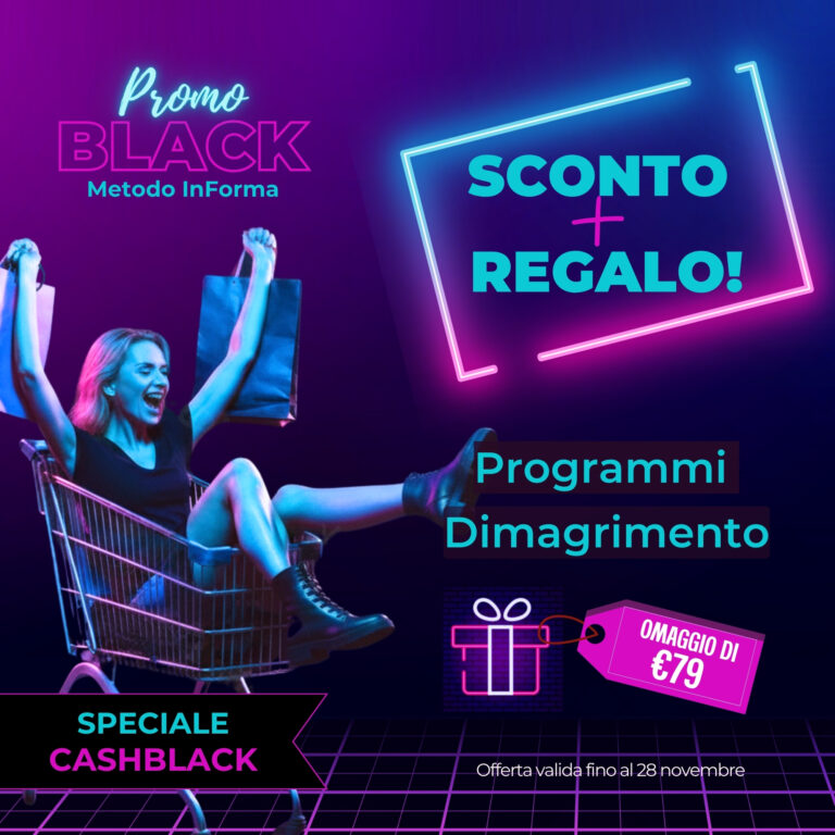 Promo Black | Metodo InForma