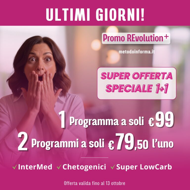 Promo REvolution Plus | Metodo InForma