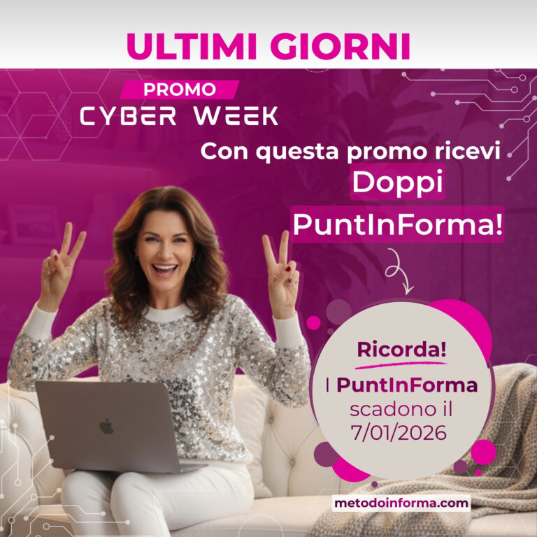 Promo CyberWeek | Metodo InForma