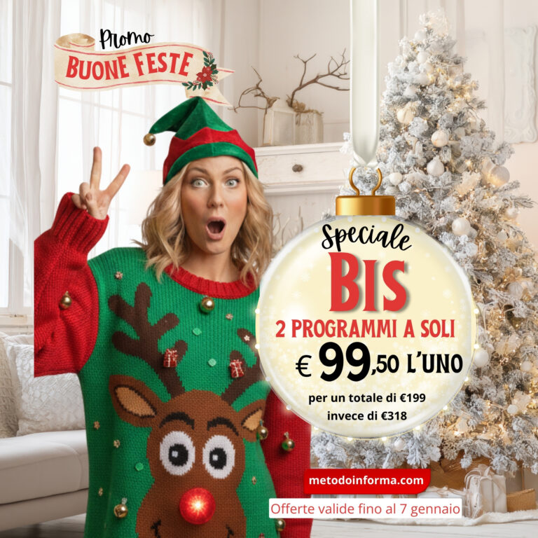 Promo Buone Feste | Metodo InForma