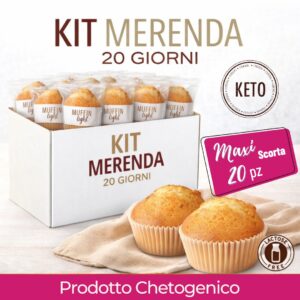 Muffin light MaxiScorta 20pz | Metodo InForma