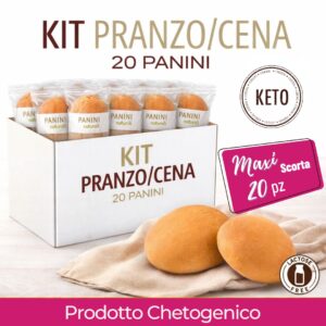Panini naturali MaxiScorta 20pz | Metodo InForma