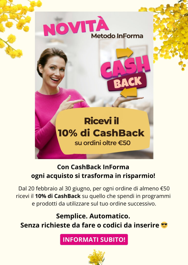 Promo Mimosa | Metodo InForma