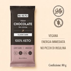 keto cioccolata dark con mct