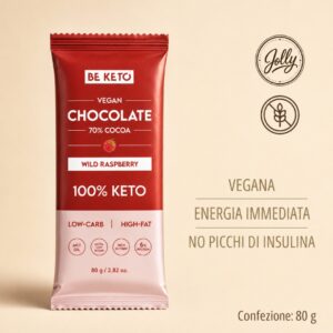 keto cioccolata lampone con mct
