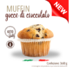 Muffin con gocce di cioccolato