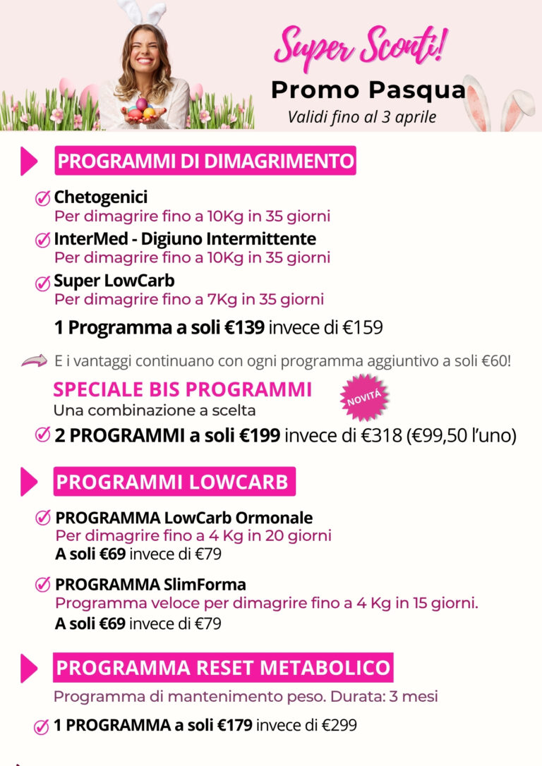 Promo Pasqua | Metodo InForma