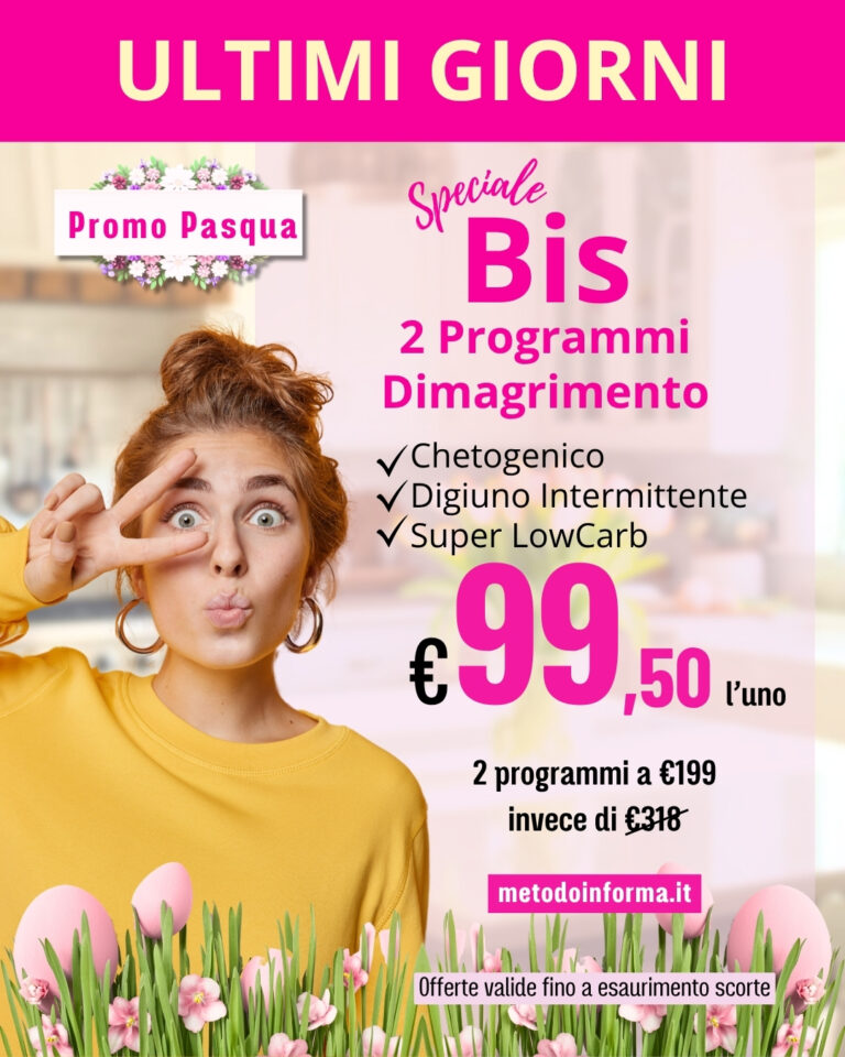 Promo Pasqua | Metodo InForma