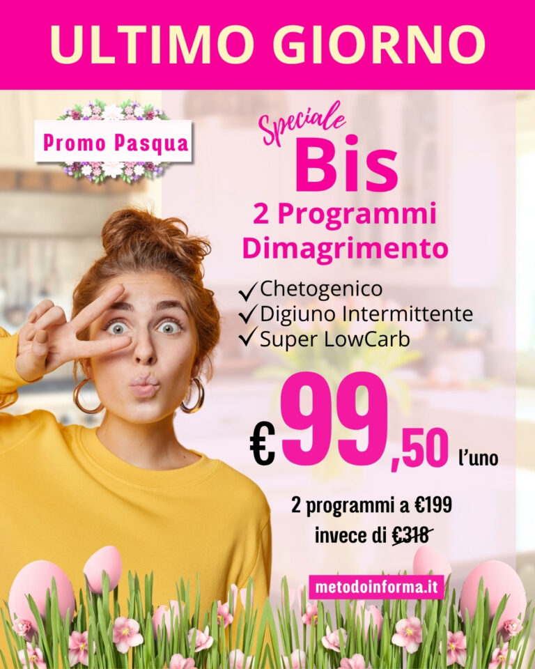 Promo Pasqua | Metodo InForma