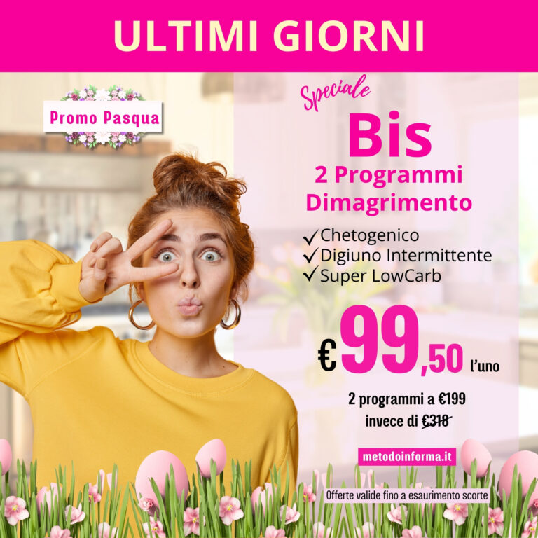 Promo Pasqua | Metodo InForma