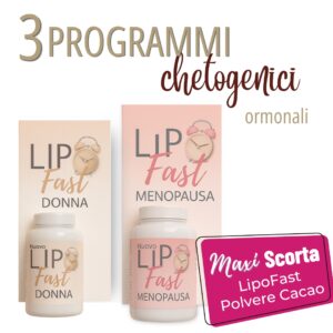3 Programmi chetogenici polvere cacao MaxiScorta | Metodo InForma
