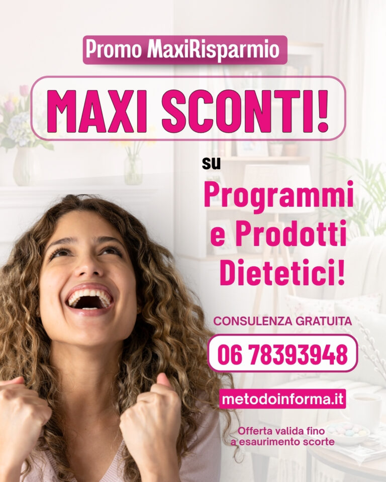 Promo MaxiRisparmio | Metodo InForma