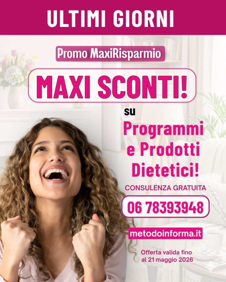 Promo MaxiRisparmio | Metodo InForma