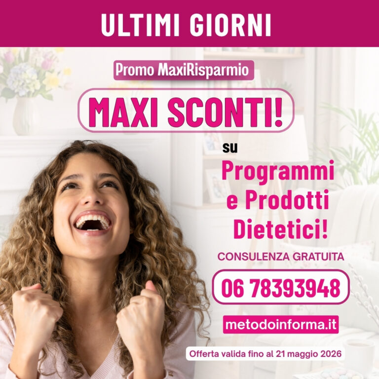 Promo MaxiRisparmio | Metodo InForma