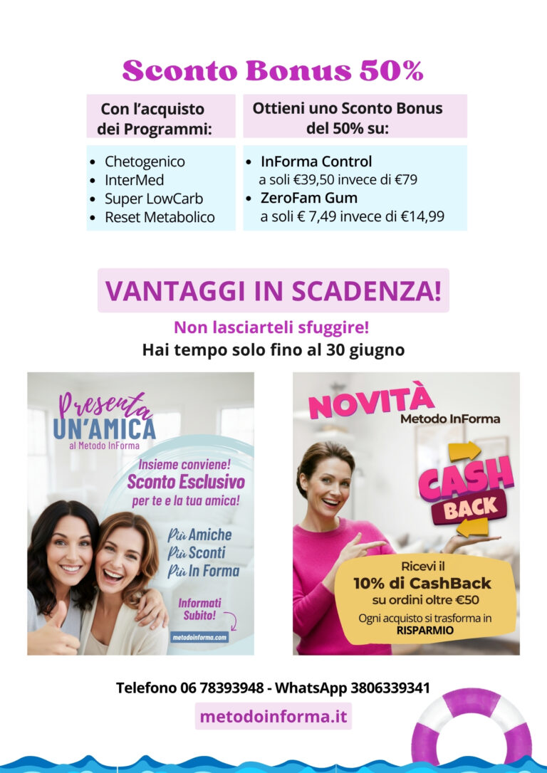 Promo Summer | Metodo InForma