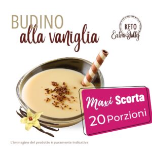 Budino alla vaniglia MaxiScorta 20 porzioni | Metodo InForma