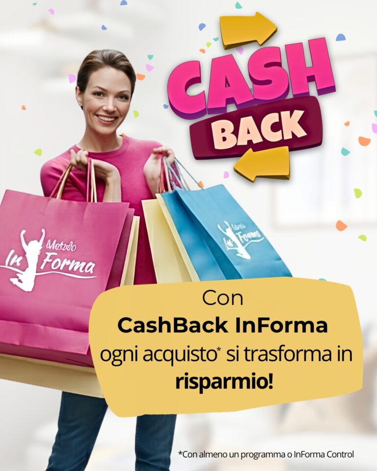 CashBack InForma | Metodo InForma