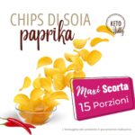 Chips di soia Paprika MaxiScorta 15 porzioni
