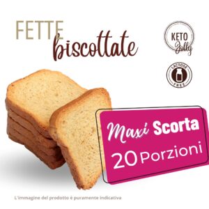 Fette biscottate MaxiScorta 20 porzioni | Metodo InForma